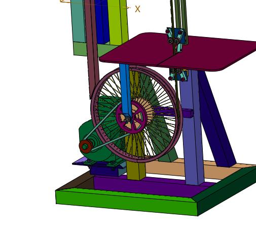 细木立式多功能推台轻型自动线据机