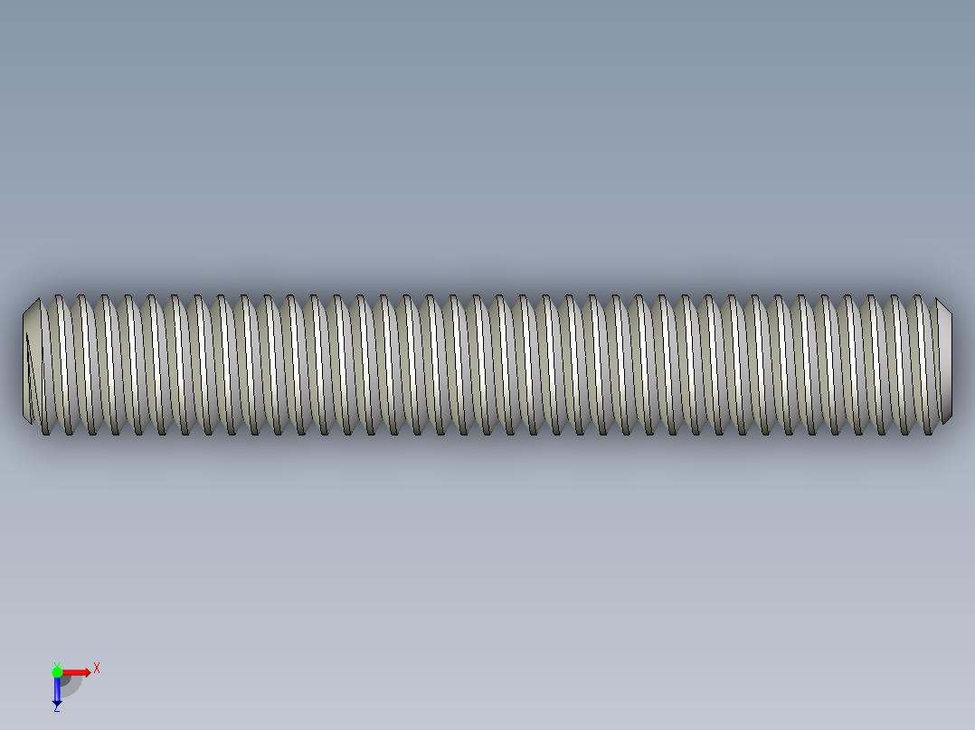 DIN 913-ISO 4026 固定螺钉-M3 L=20.STEP俯视图
