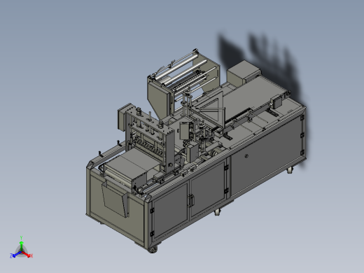 商用热收缩膜封口打包封膜全自动封切机