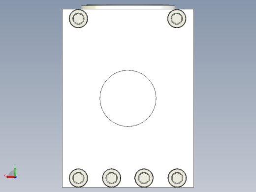 同轴转子直升机变速箱后视缩略图