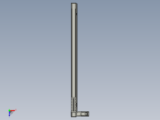 欧规系列-LB8-L150-S1450-BL-ZP75-C3俯视缩略图