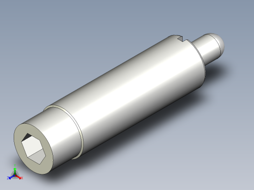 定位柱(重荷重) SP-3D多系列多零件图纸模型正等轴测缩略图