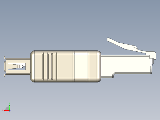 USB转RJ45接头converter-usb-a-rj-45-STP后视缩略图