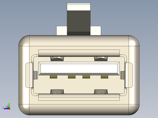 USB转RJ45接头converter-usb-a-rj-45-STP右视缩略图