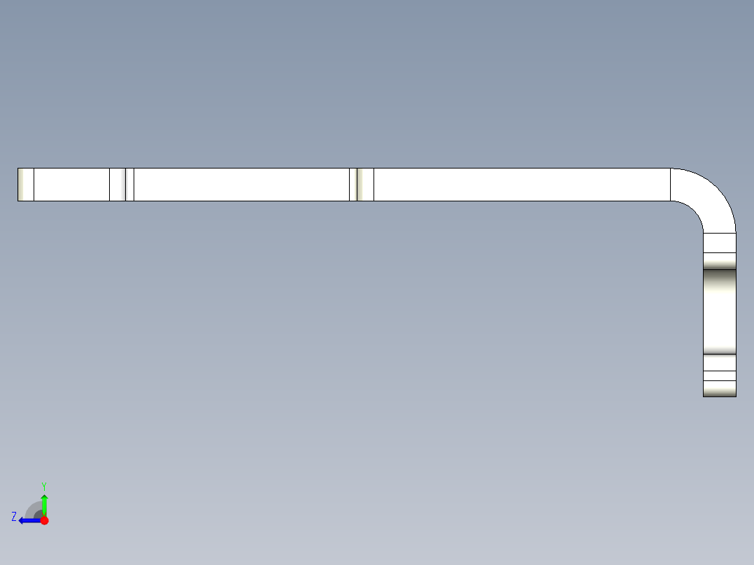 压力传感器EB-P01右视图