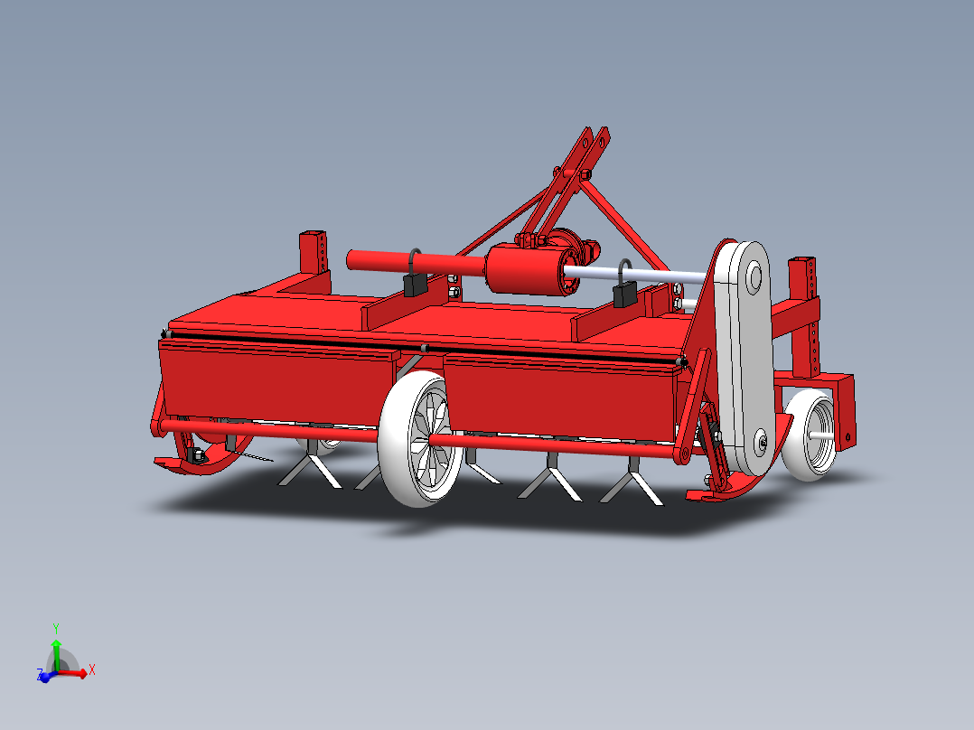 双垄单行藤蔓切碎机