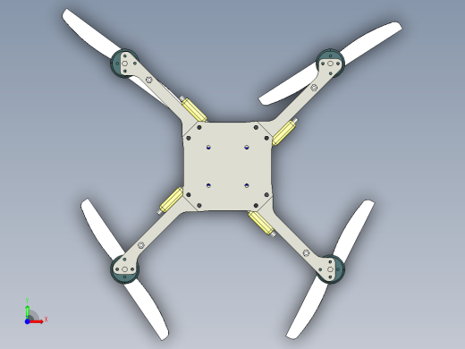 四轴飞行器前视缩略图