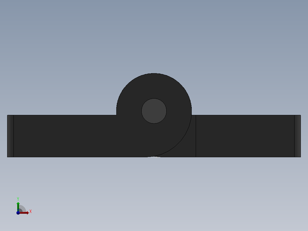 怡合达合页HFC01-50前视图