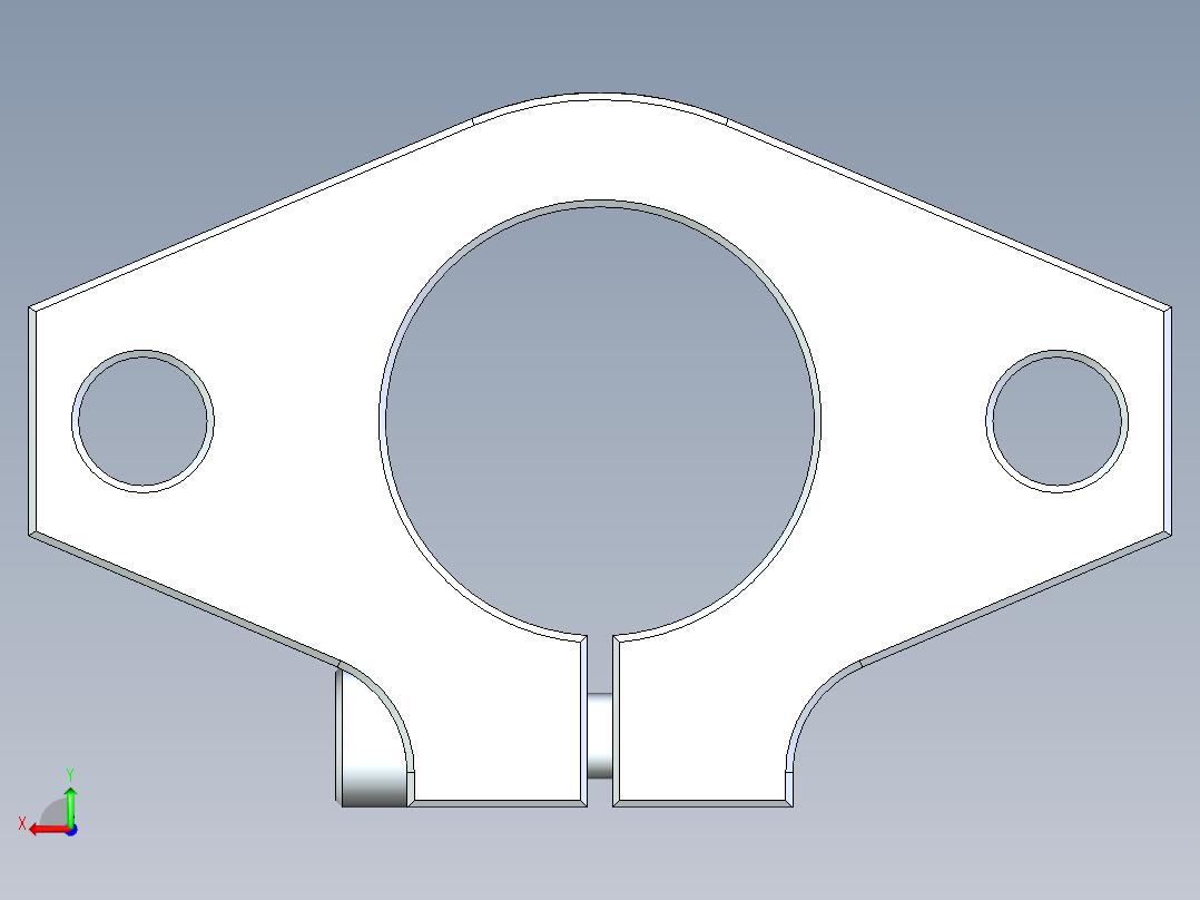 SHF30轴座后视图