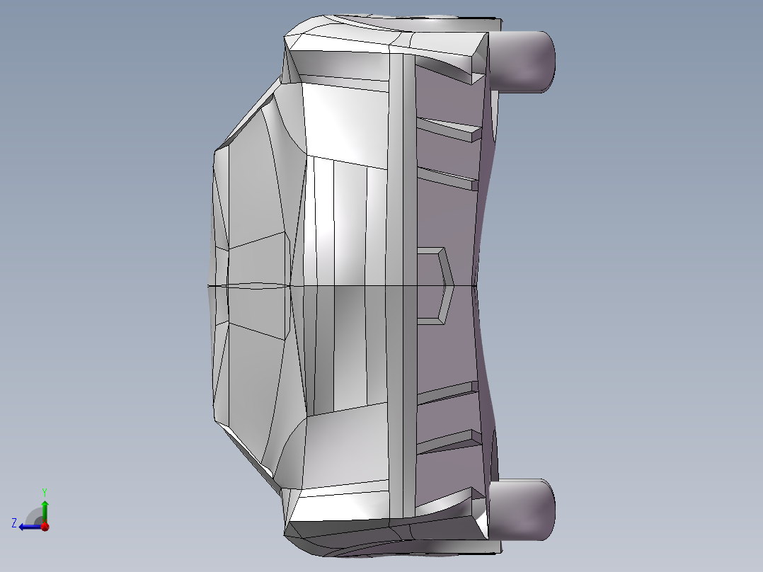 超级跑车凯迪拉克右视图