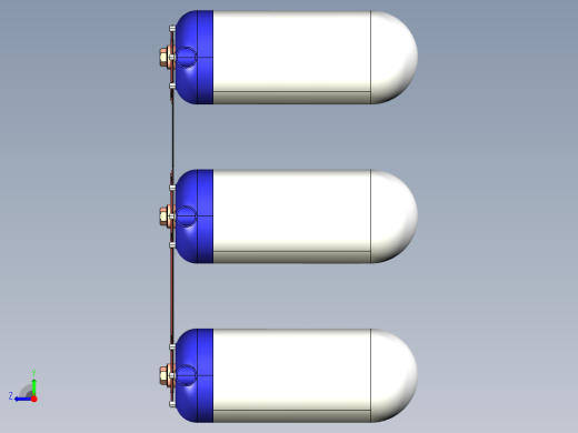 氢气和石油燃料发电机右视缩略图