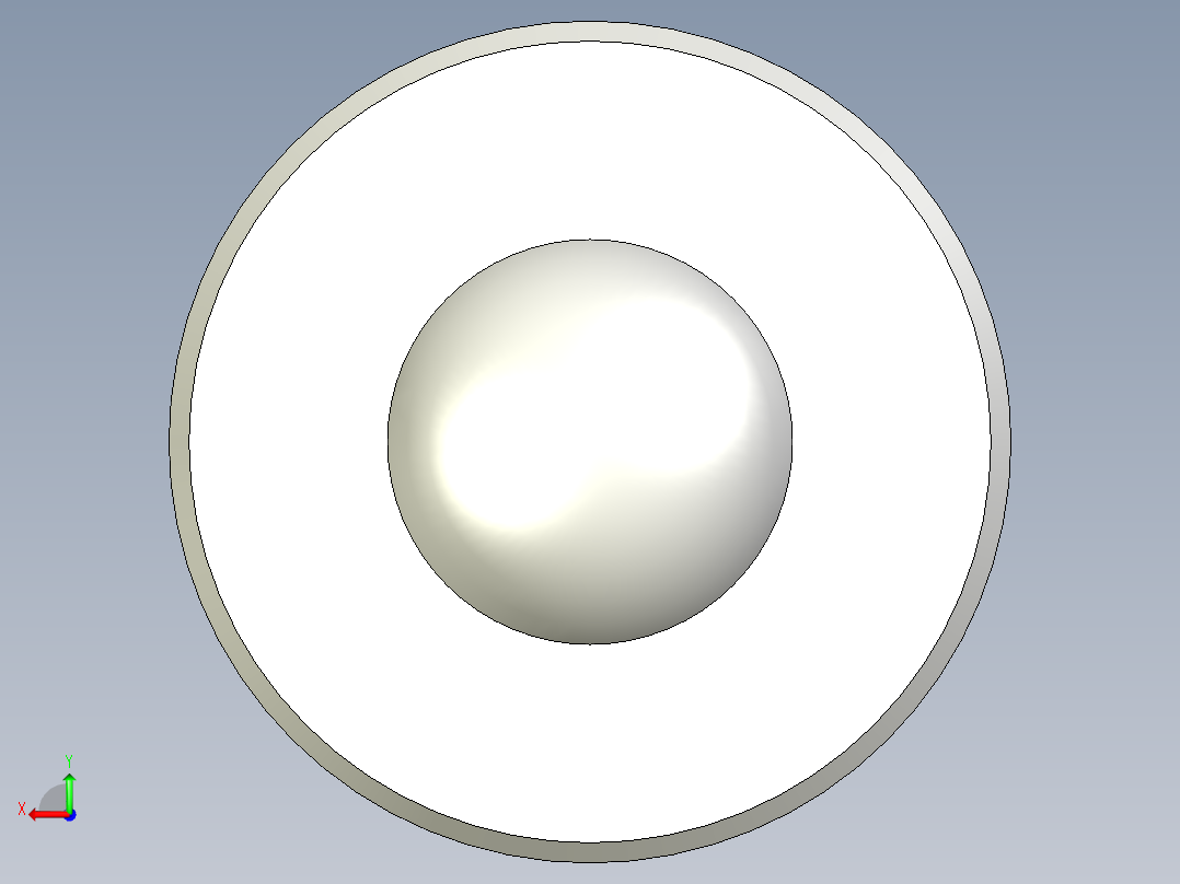 下向型萬向滾珠28,48-3D多系列多零件图纸模型后视图