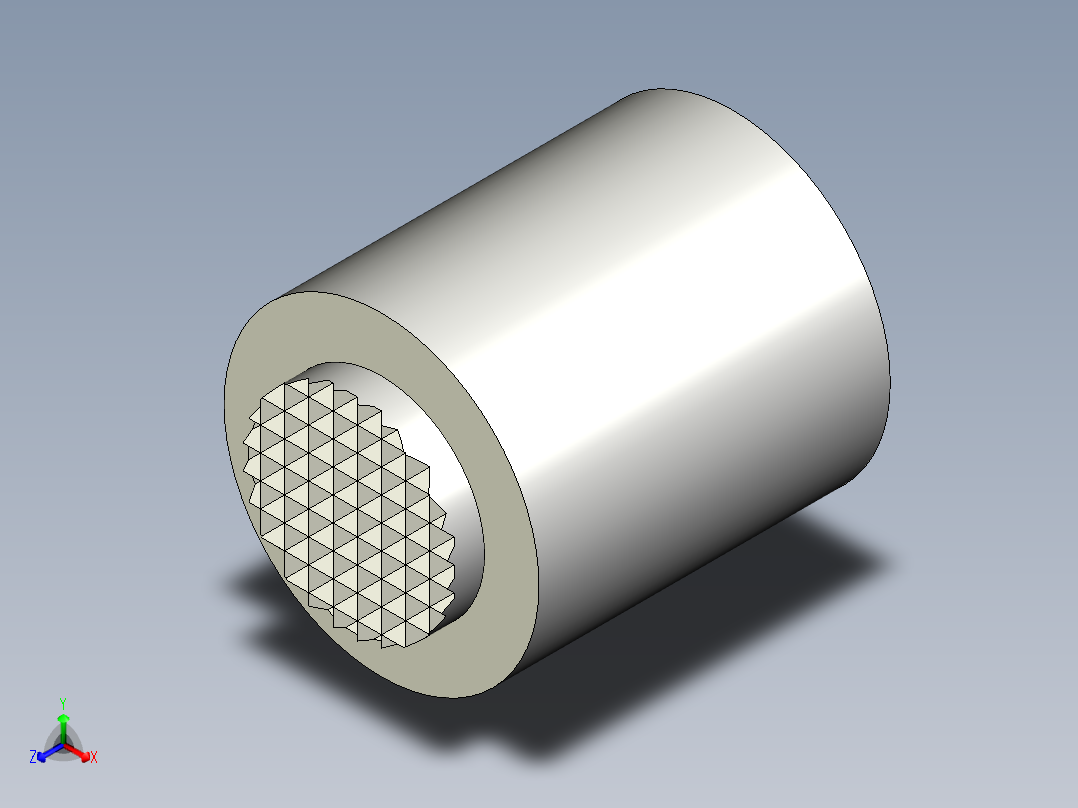 定位配件(A)BBU-3D多系列多零件图纸模型正等轴测图