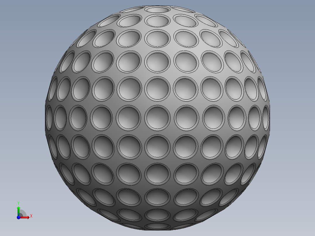 高尔夫球22前视图