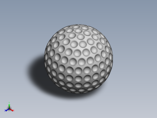 高尔夫球22正等轴测缩略图