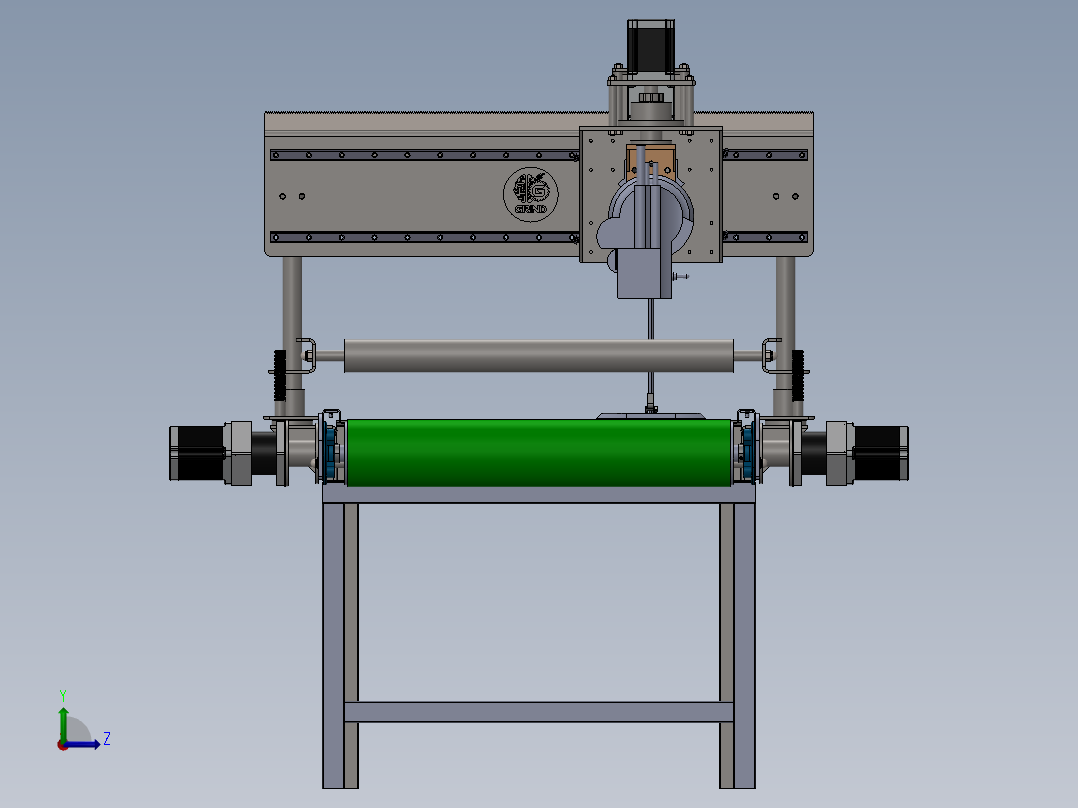 Cloth cutting machine裁布机sw22左视图