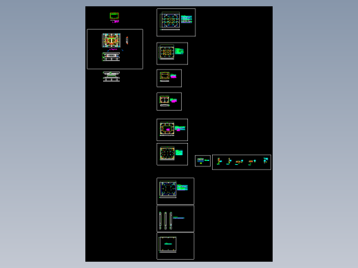 笔记本D壳精切外形冲压模具设计图