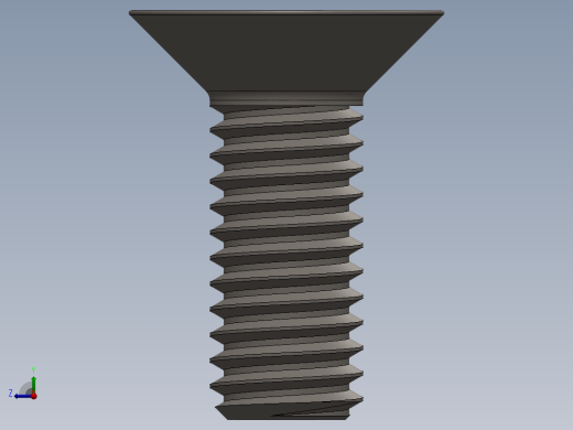 Screw_ISO_10642_M6x16_A2.SLDPRT右视缩略图