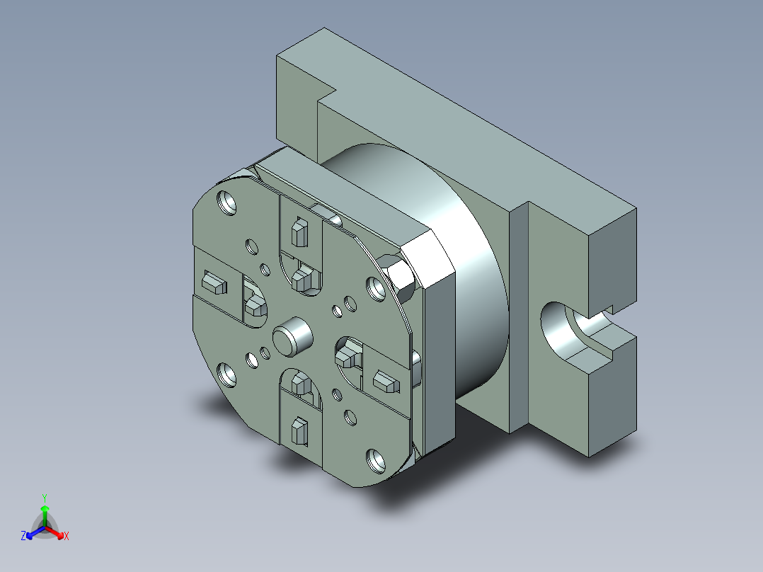 EROWAR 系统正等轴测图