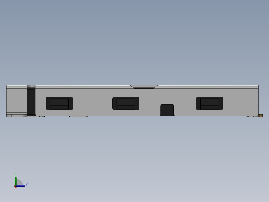 接插件(96)左视图