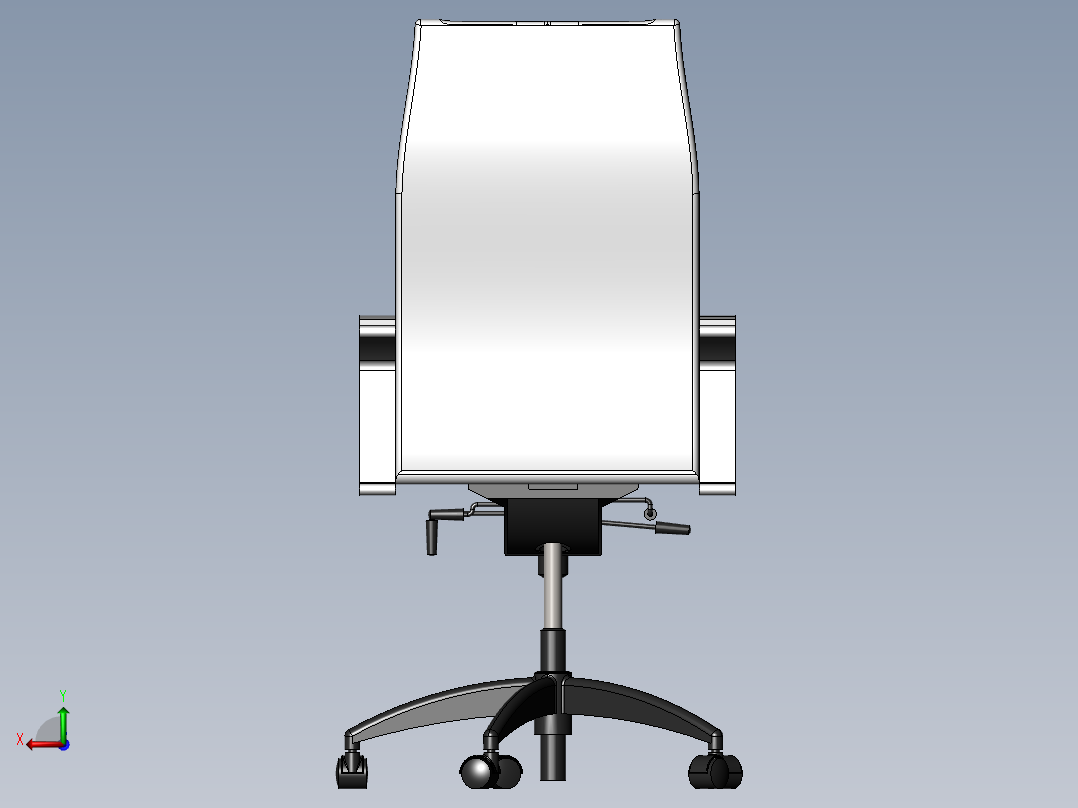 椅子、凳子(23)后视图