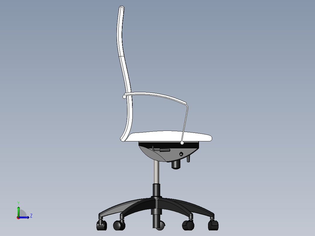 椅子、凳子(23)左视图