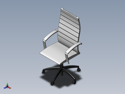 椅子、凳子(23)正等轴测缩略图