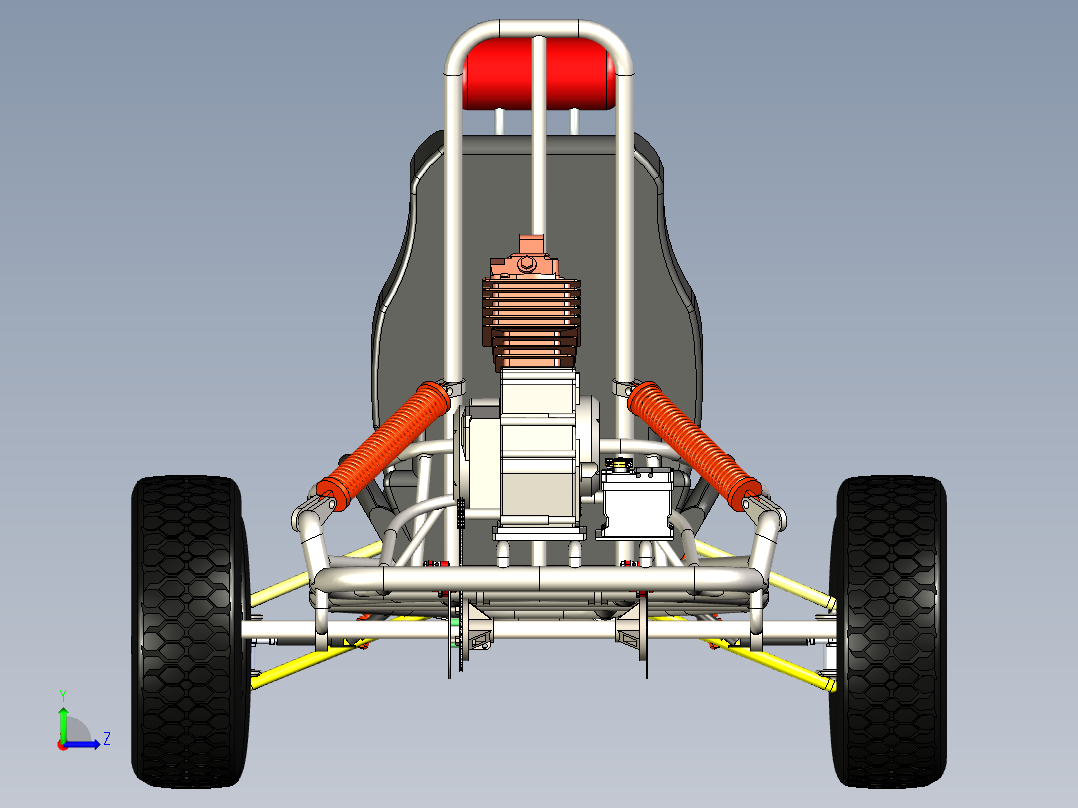 B3003691-ATV-UTV全地形车左视图