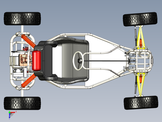 B3003691-ATV-UTV全地形车俯视缩略图