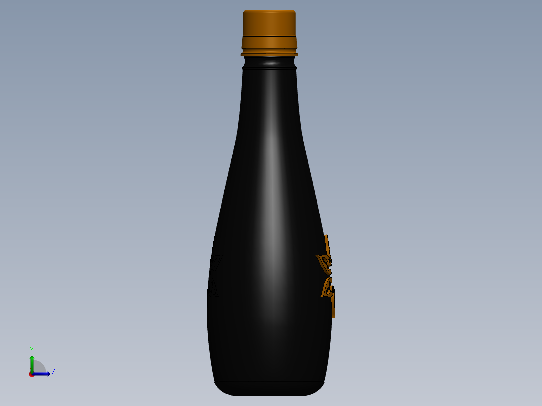 瓶子、罐子、桶(30)左视图