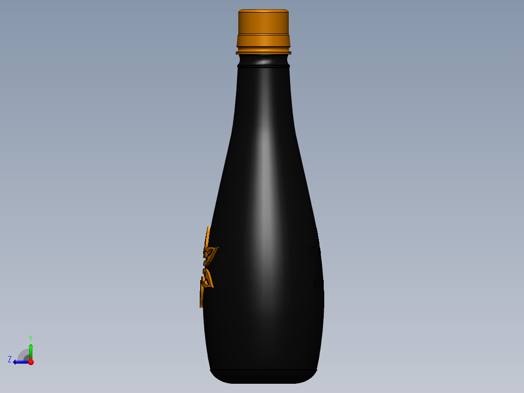 瓶子、罐子、桶(30)右视图