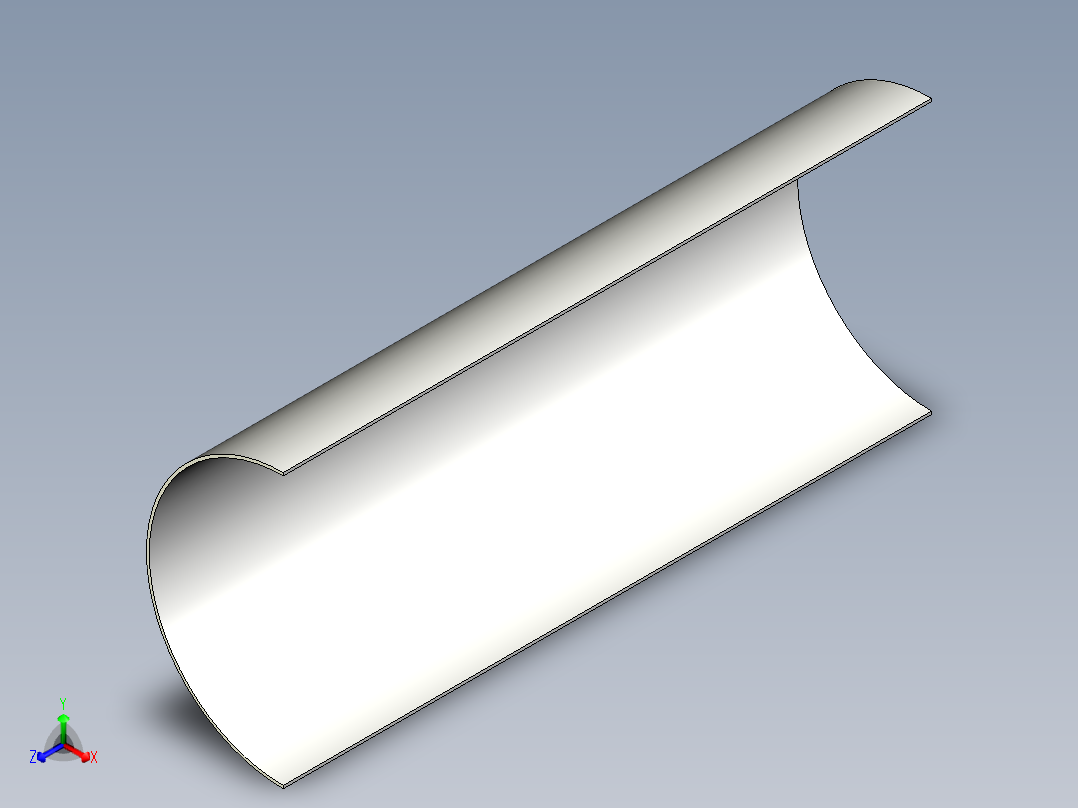 Savonius VAWT 组件主视图