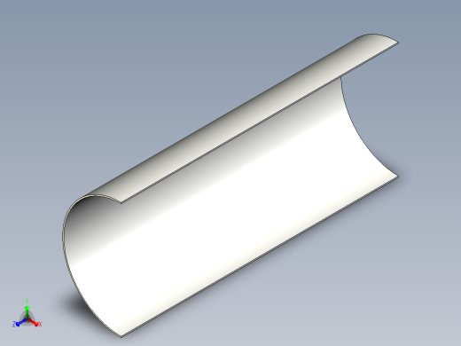 Savonius VAWT 组件正等轴测缩略图