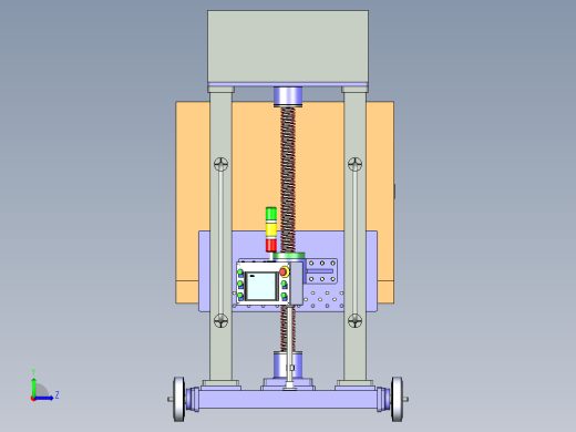 手动物料叉取搬运车左视缩略图
