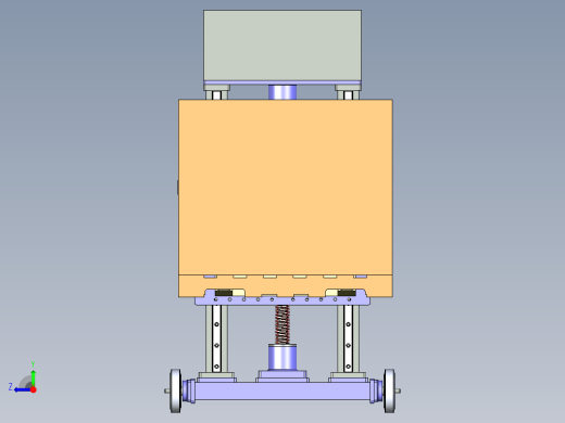 手动物料叉取搬运车右视缩略图