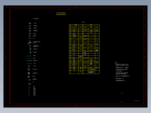 工艺流程图图例大全