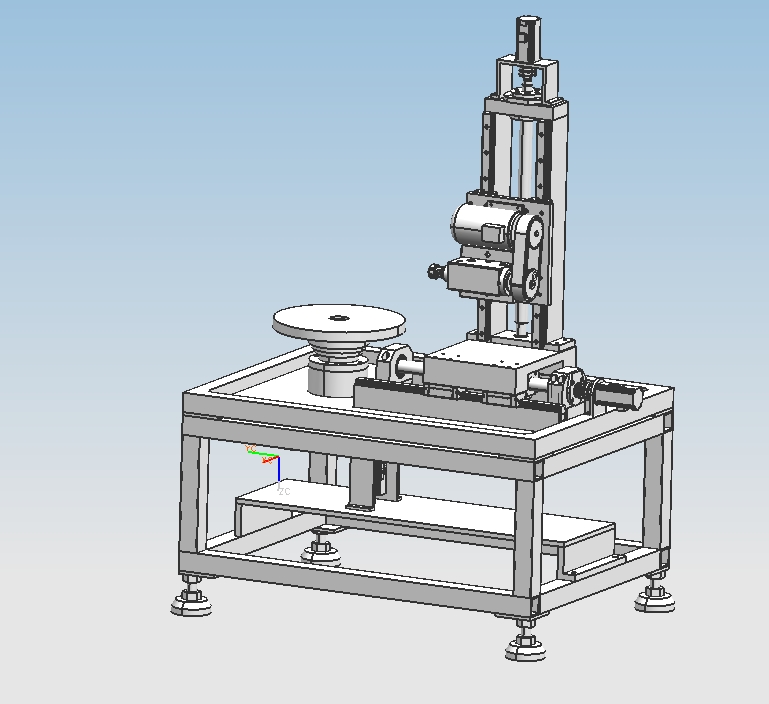 小型卧式数控铣床的结构设计及应用含NX三维及14张CAD图带开题