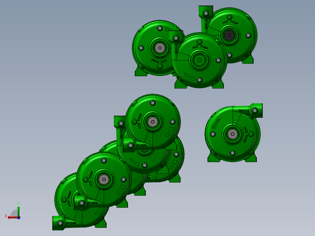 10款FMC-HYD-PWM液压离心泵后视图