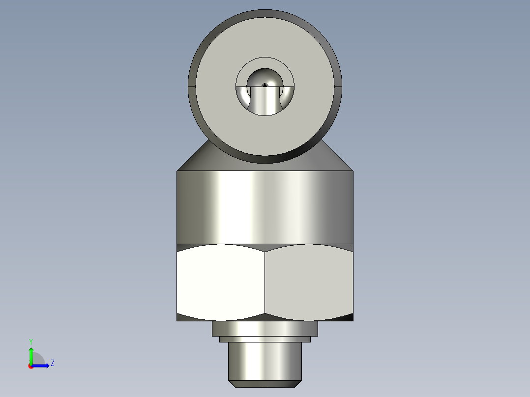 153529QSRL费斯托气管接头左视图