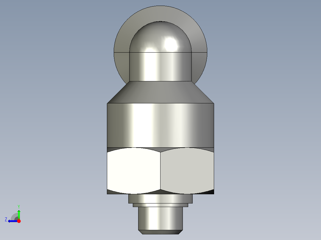 153529QSRL费斯托气管接头右视图