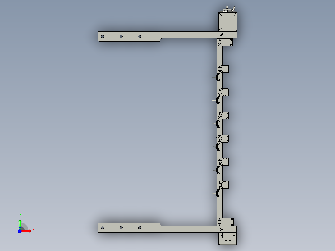 DB-A-004-008剪刀装配前视图