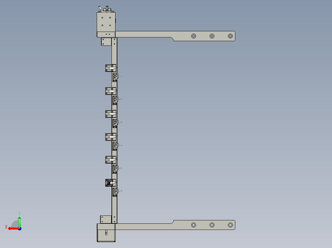 DB-A-004-008剪刀装配后视图