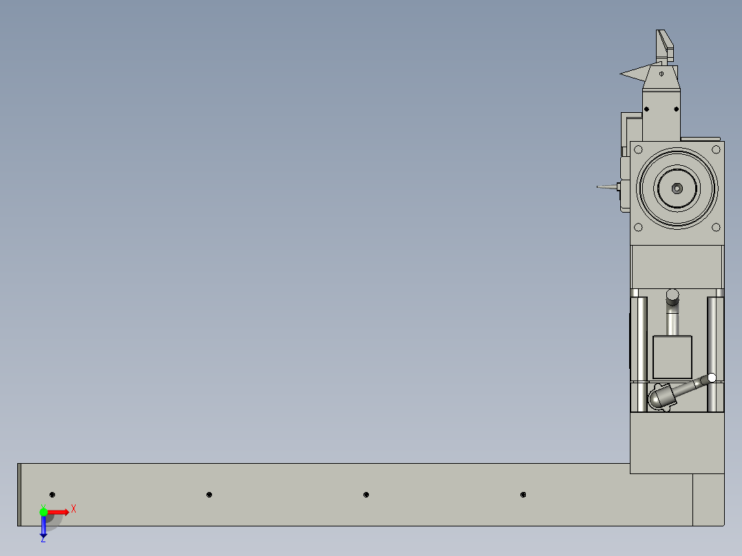DB-A-004-008剪刀装配俯视图