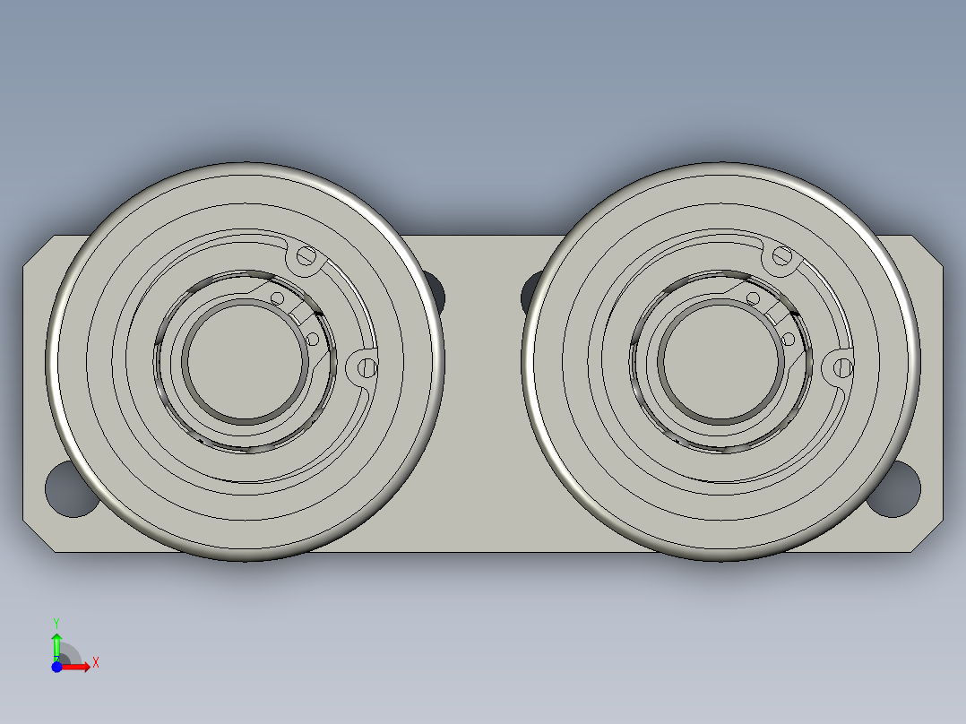 THK-B2100主滚轮组件预装前视图