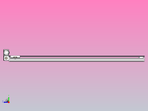 皮带直线轴半封闭可选导轨TPA-HNB-175D-140-L1950-LU-C-P75-N3右视缩略图