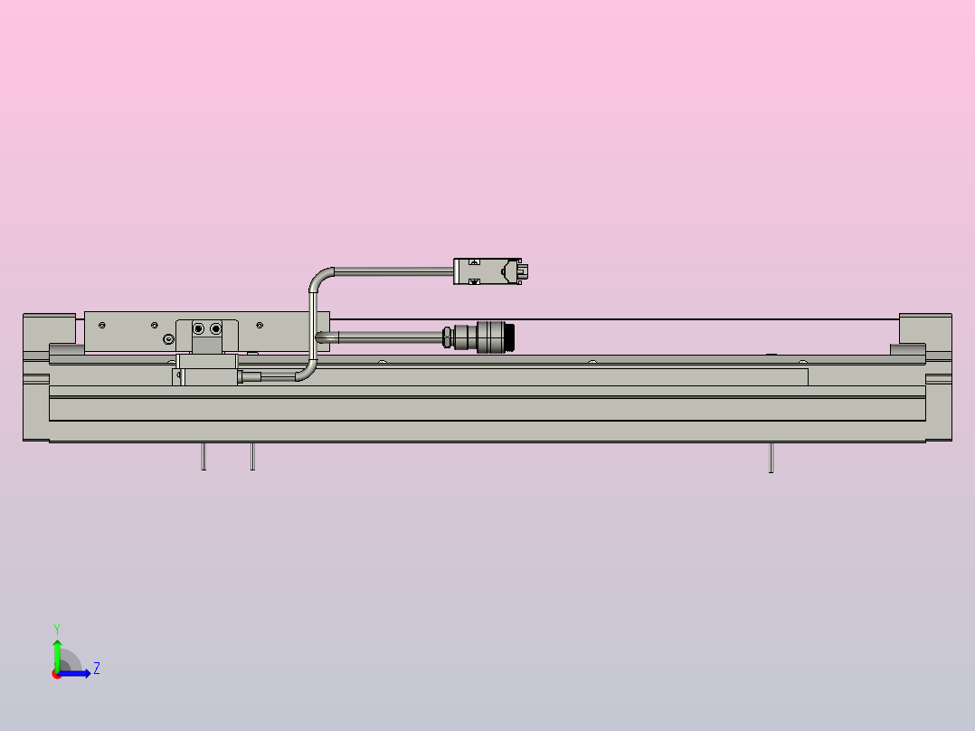 直驱直线电机轴TPA-LNP2-140-20C2-1-L300-3-C-05-N3左视图