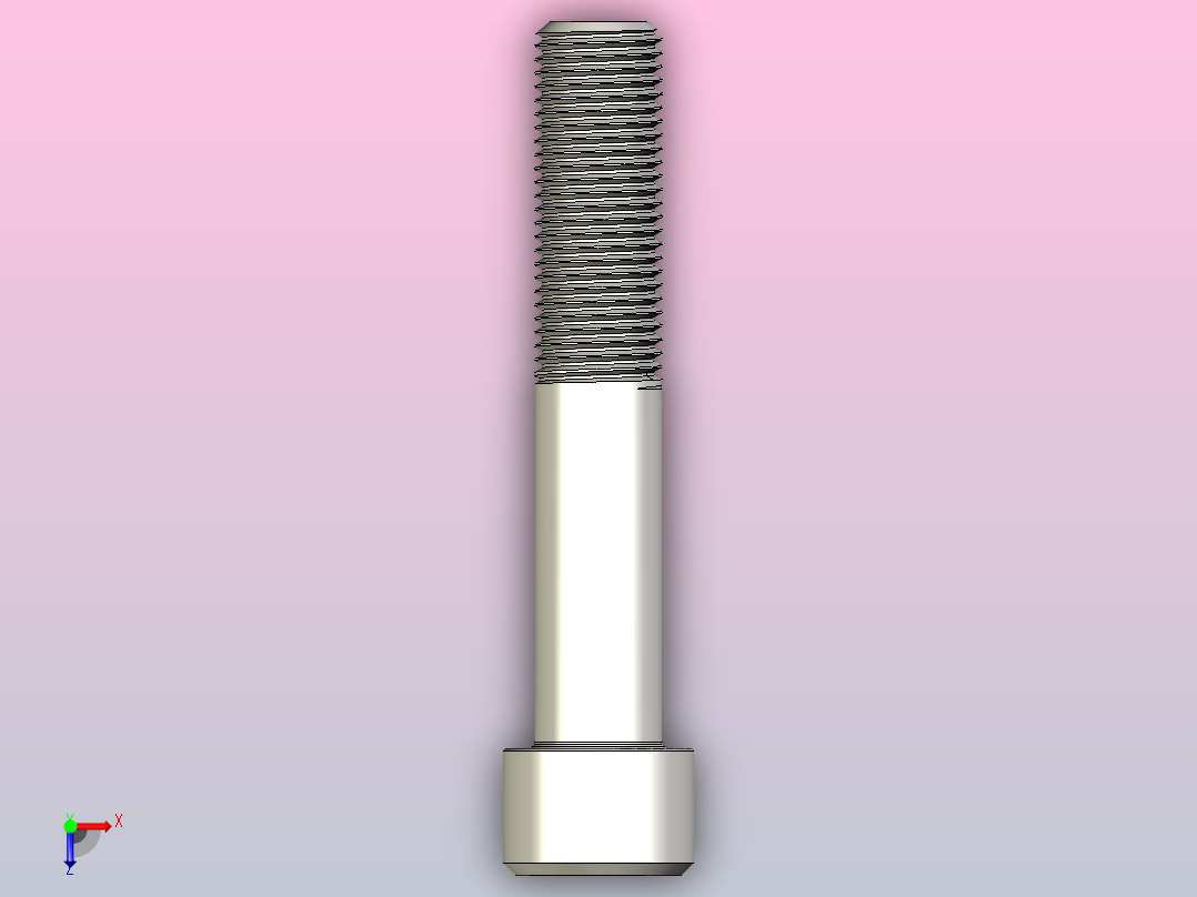 DIN_EN_ISO_4762_M42x240.ipt内六角螺钉俯视图