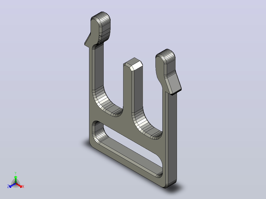 接插头主视图