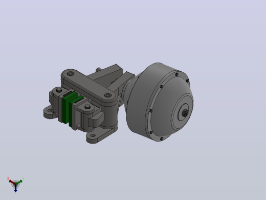 PDC气动盘式制动器PDC10 356×12.7-810