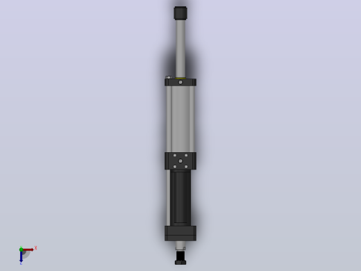 MPTD-5T系列可调型[MPTD-80-150-10-5T-50-M2-S1-0°]气压增压缸俯视缩略图